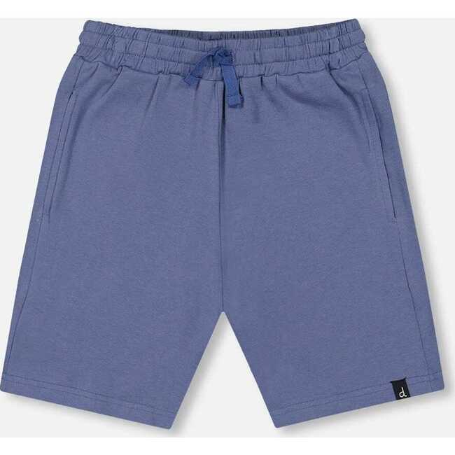 Organic Cotton Jersey Shorts, Blue