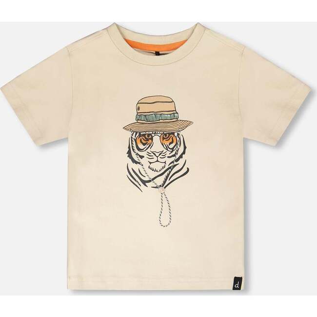 Organic Cotton Short Sleeve T-Shirt, Off White