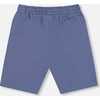 Organic Cotton Jersey Shorts, Blue - Shorts - 2