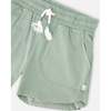 Organic Cotton Jersey Shorts, Sage Green - Shorts - 5
