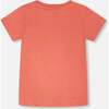 Organic Cotton Short Sleeve T-Shirt, Brick - T-Shirts - 5