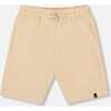 Organic Cotton Jersey Shorts, Beige - Shorts - 1 - thumbnail