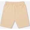 Organic Cotton Jersey Shorts, Beige - Shorts - 2