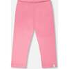Organic Cotton Jersey Capri, Pink - Leggings - 1 - thumbnail