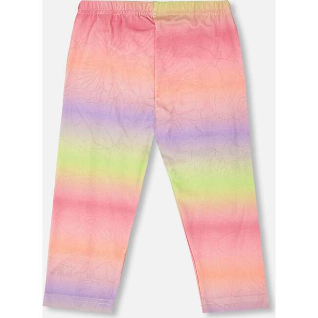 Organic Cotton Jersey Capri, Multicolor - Leggings - 3