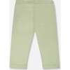 Organic Cotton Jersey Capri, Light Khaki Green - Leggings - 4