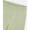 Organic Cotton Jersey Capri, Light Khaki Green - Leggings - 5