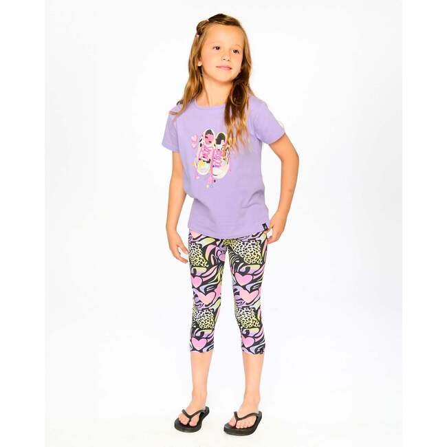 Organic Cotton Jersey T-Shirt, Mauve