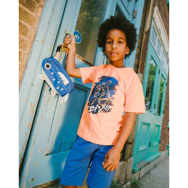 Organic Cotton Jersey T-Shirt, Orange