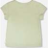 Organic Cotton Jersey T-Shirt, Light Khaki Green - T-Shirts - 3