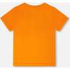 Organic Cotton Jersey T-Shirt, Orange - T-Shirts - 4