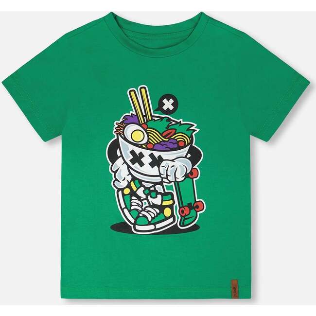 Organic Cotton Jersey T-Shirt, Green