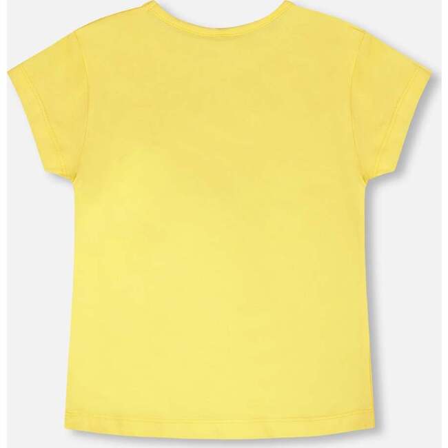 Organic Cotton Jersey T-Shirt, Ladybug Yellow - T-Shirts - 3