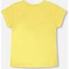 Organic Cotton Jersey T-Shirt, Ladybug Yellow - T-Shirts - 3