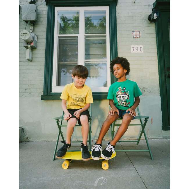 Organic Cotton Jersey T-Shirt, Green