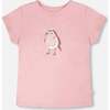 Organic Cotton Jersey T-Shirt, Dusty Pink - T-Shirts - 1 - thumbnail