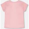 Organic Cotton Jersey T-Shirt, Dusty Pink - T-Shirts - 2 - thumbnail