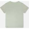 Organic Cotton Jersey T-Shirt, Fish Sage - T-Shirts - 4