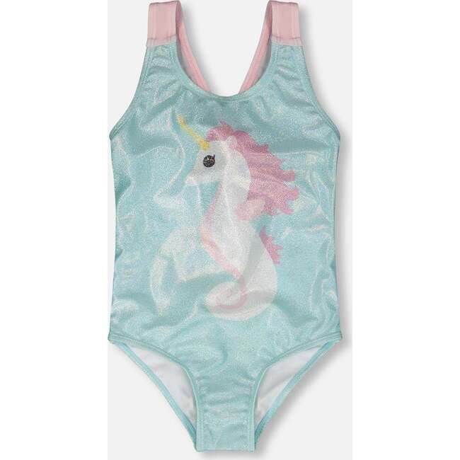 One-Piece Swimsuit, Aqua