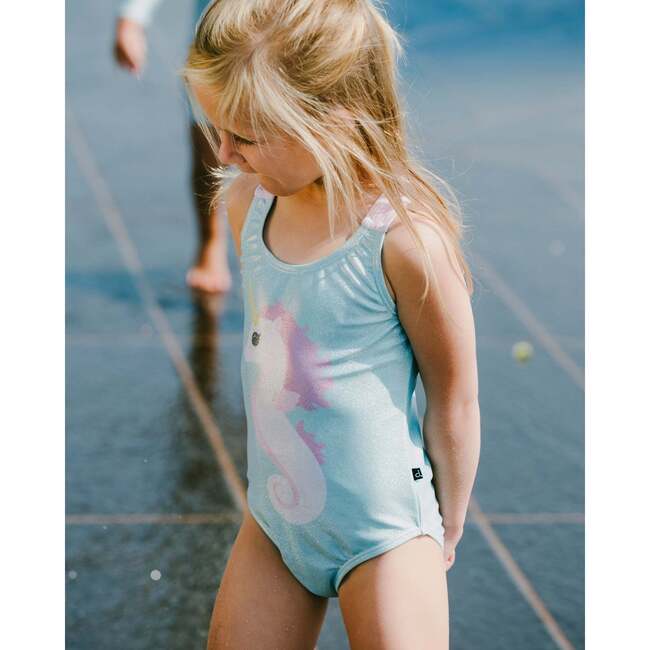 One-Piece Swimsuit, Aqua