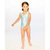 One-Piece Swimsuit, Aqua - One Pieces - 4