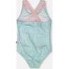 One-Piece Swimsuit, Aqua - One Pieces - 5