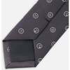 Neck Tie, Black Printed Smiles - Bowties & Ties - 2