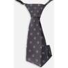 Neck Tie, Black Printed Smiles - Bowties & Ties - 3