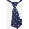 Neck Tie, Blue Dino Print - Bowties & Ties - 3