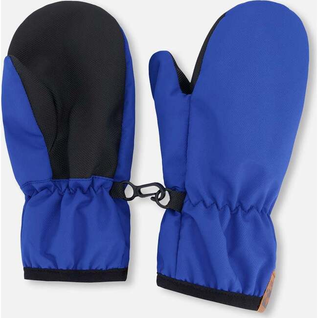 Mid-Season Mittens In Recycled Polyester, Royal Blue