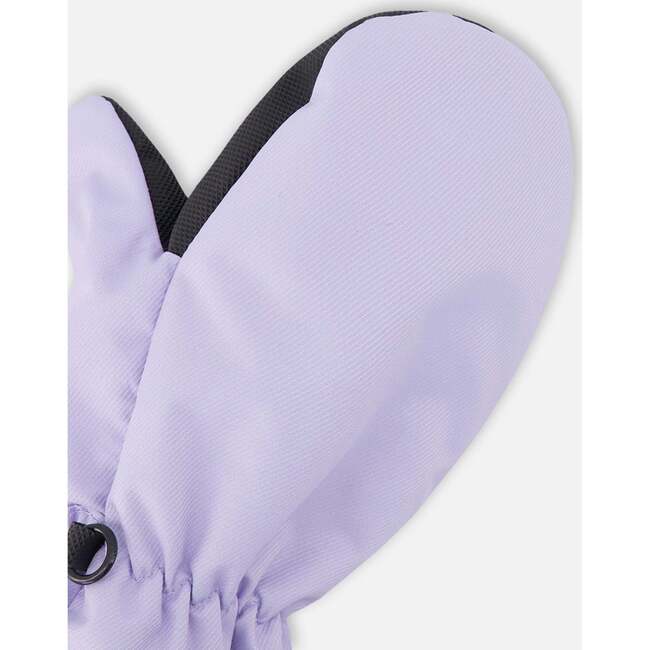Mid-Season Mittens In Recycled Polyester, Lavender