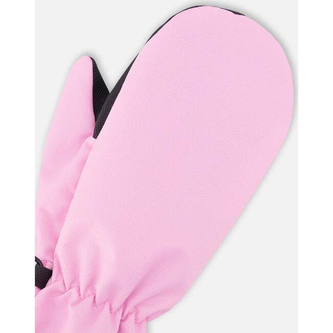 Mid-Season Mittens In Recycled Polyester, Pink - Gloves - 3