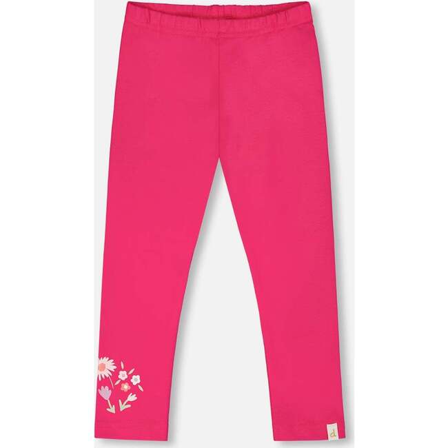 Organic Cotton Jersey Legging, Pink