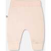 Organic Cotton Jersey Evolutive Pants, Peach - Pants - 2