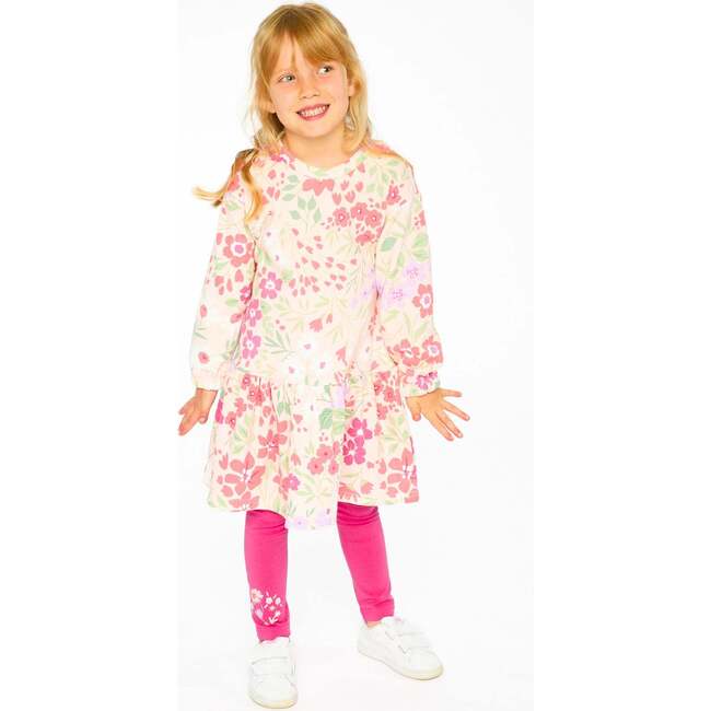 Organic Cotton Jersey Legging, Pink