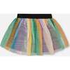 Mesh Skirt, Multicolor - Skirts - 3