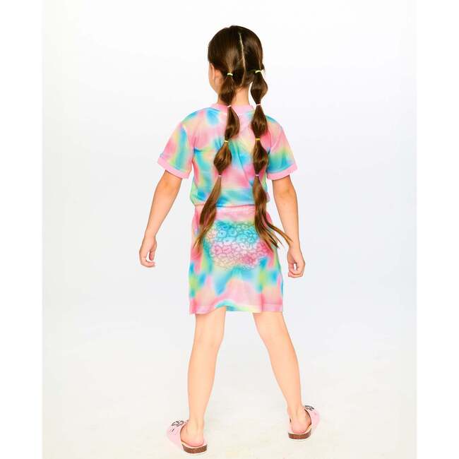 Mesh Beach Dress, Multicolor - Cover-Ups - 3