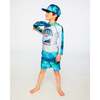 Long Sleeve Rashguard, Pale Grey - Rash Guards - 3