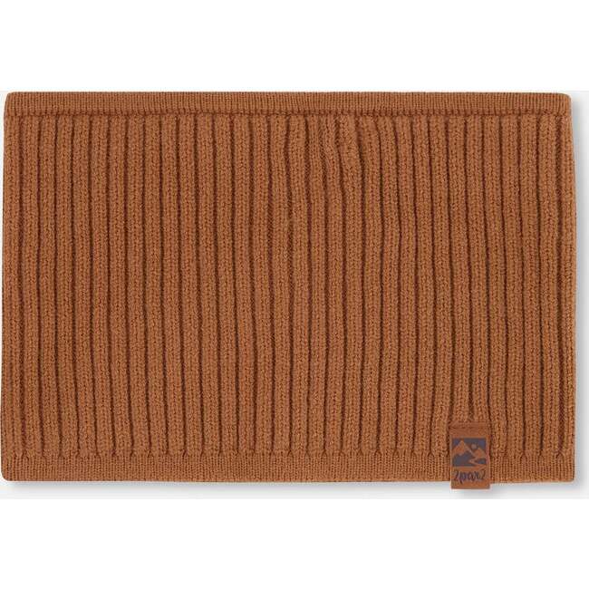 Knit Neckwarmer, Brown