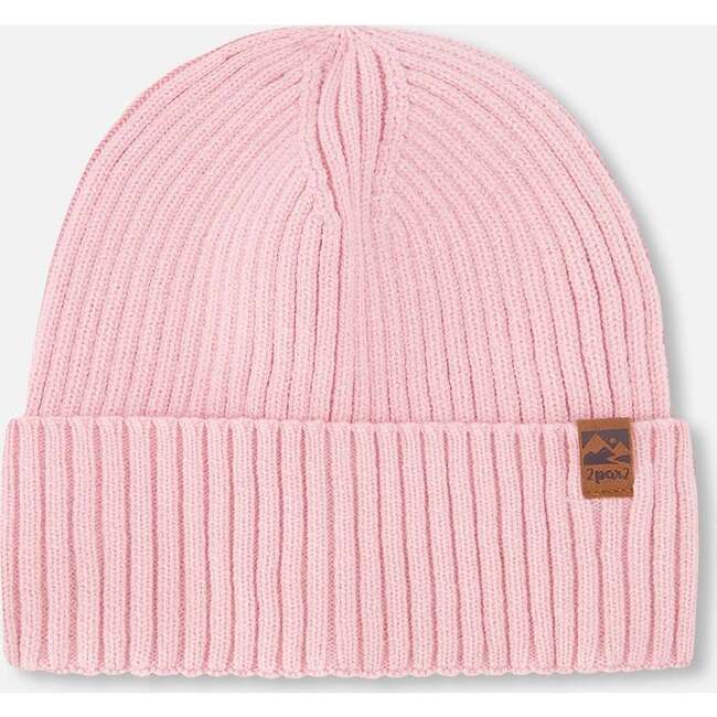 Knit Hat, Pale Pink