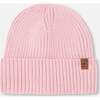Knit Hat, Pale Pink - Winter Hats - 1 - thumbnail