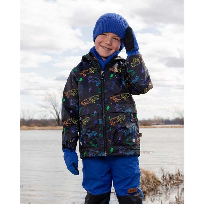 Knit Hat, Royal Blue - Winter Hats - 3