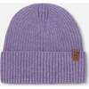 Knit Hat, Lavender - Winter Hats - 1 - thumbnail