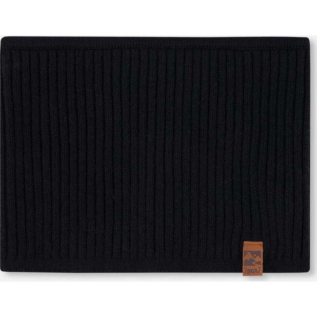 Knit Neckwarmer, Black