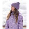 Knit Hat, Lavender - Winter Hats - 2