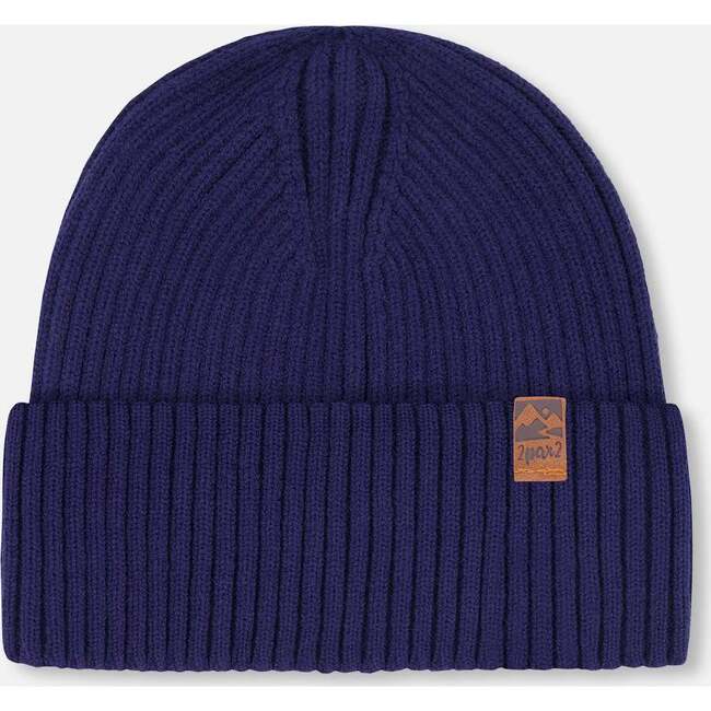 Knit Hat, Navy Blue