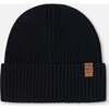 Knit Hat, Black - Winter Hats - 1 - thumbnail