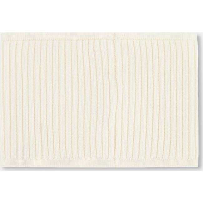 Knit Neck Tube, Off White - Scarves - 3