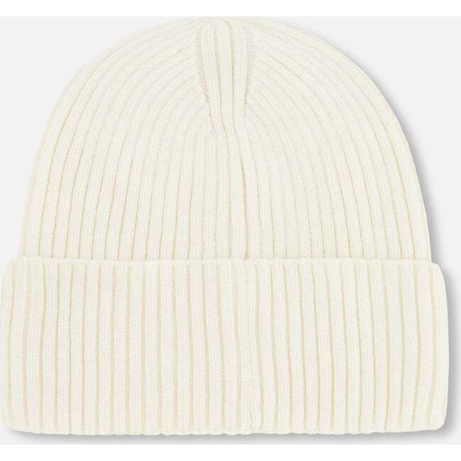 Knit Hat, Off White - Winter Hats - 4