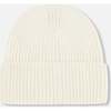 Knit Hat, Off White - Winter Hats - 4 - thumbnail
